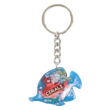 Wholesale Çıralı Themed Clear Polyester Keychain - 7