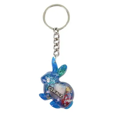Wholesale Çıralı Themed Clear Polyester Keychain - 8