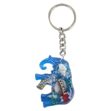 Wholesale Çıralı Themed Clear Polyester Keychain - 16