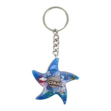Wholesale Çıralı Themed Clear Polyester Keychain - 17