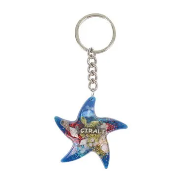 Wholesale Çıralı Themed Clear Polyester Keychain - 18