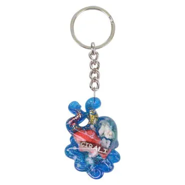 Wholesale Çıralı Themed Clear Polyester Keychain - 20