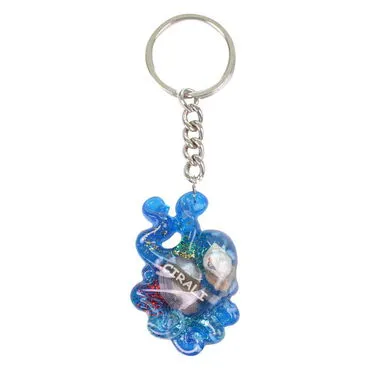 Wholesale Çıralı Themed Clear Polyester Keychain - 21