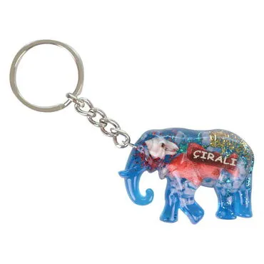 Wholesale Çıralı Themed Clear Polyester Keychain - 24