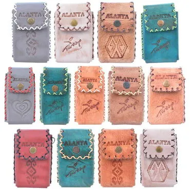 Wholesale Alanya Themed Myros Leather Cigarette Case - 8