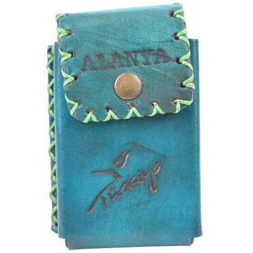 Wholesale Alanya Themed Myros Leather Cigarette Case - 9
