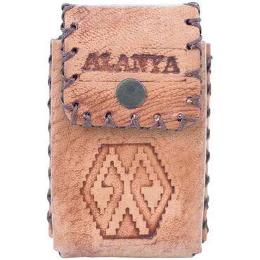 Wholesale Alanya Themed Myros Leather Cigarette Case - 10