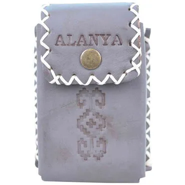 Wholesale Alanya Themed Myros Leather Cigarette Case - 12
