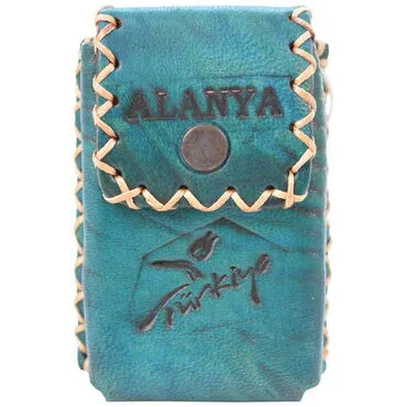 Wholesale Alanya Themed Myros Leather Cigarette Case - 16