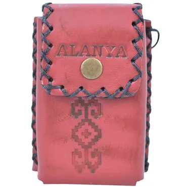 Wholesale Alanya Themed Myros Leather Cigarette Case - 20
