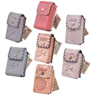Wholesale Side Themed Myros Leather Cigarette Case - 4