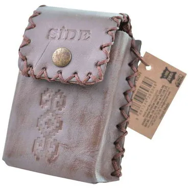 Wholesale Side Themed Myros Leather Cigarette Case - 7
