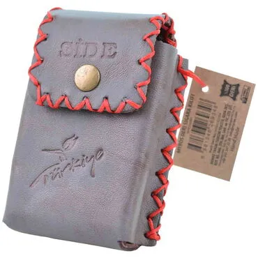 Wholesale Side Themed Myros Leather Cigarette Case - 9
