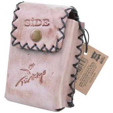Wholesale Side Themed Myros Leather Cigarette Case - 13