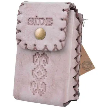 Wholesale Side Themed Myros Leather Cigarette Case - 16