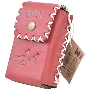 Wholesale Side Themed Myros Leather Cigarette Case - 17