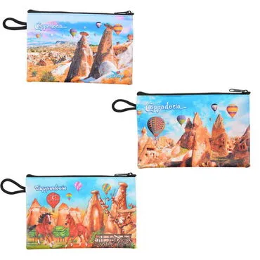 Wholesale Cappadocia Themed Myros Wallet 100x150 mm - 4