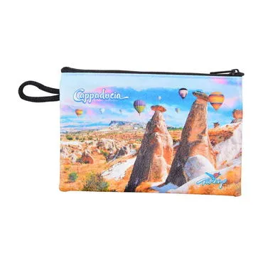Wholesale Cappadocia Themed Myros Wallet 100x150 mm - 5