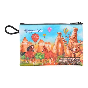 Wholesale Cappadocia Themed Myros Wallet 100x150 mm - 6