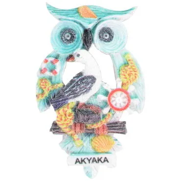 Toptan Akyaka Temalı Polyester Uv Baskılı Magnet - 8