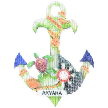 Toptan Akyaka Temalı Polyester Uv Baskılı Magnet - 15