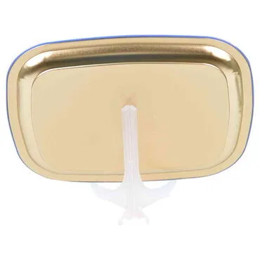 Side Themed Customised Printed Tin Serving Tray 305x235 mm - Standart - 3
