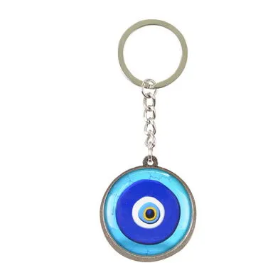 Gomec Themed Metal Double Face Round Keychain 40x95 mm - 2