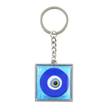 Altinoluk Themed Metal Square Shaped Double Face Keychain 36x95 mm - 2