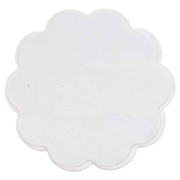Side Themed Turkish Ceramic Custom Themed Daisy Trivet 182 mm - Standart - 2