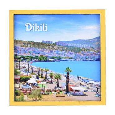 Toptan Didim Temalı C Serisi Resimli Ahşap Magnet 90x120 mm - 3