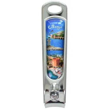 Alanya Themed Customised Metal Epoxy Nail Clipper 56x13x13 mm - 7