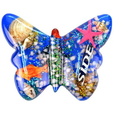 Toptan Side Temalı Şeffaf Polyester Magnet - 8