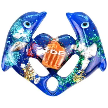 Toptan Side Temalı Şeffaf Polyester Magnet - 10