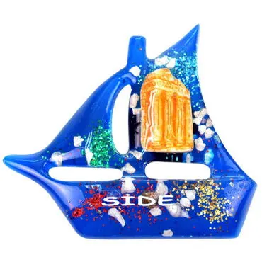 Toptan Side Temalı Şeffaf Polyester Magnet - 11