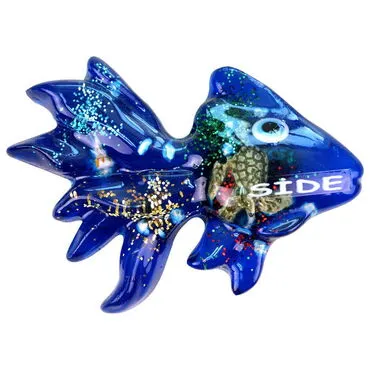 Toptan Side Temalı Şeffaf Polyester Magnet - 24