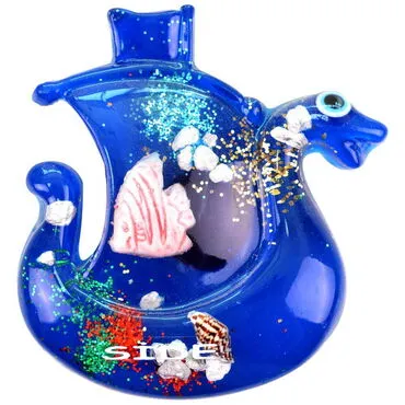 Toptan Side Temalı Şeffaf Polyester Magnet - 31