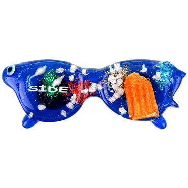 Toptan Side Temalı Şeffaf Polyester Magnet - 34