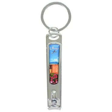 Alanya Themed Customised Metal Epoxy Nail Clipper 16x80x15 mm - 8