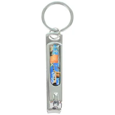 Alanya Themed Customised Metal Epoxy Nail Clipper 16x80x15 mm - 11