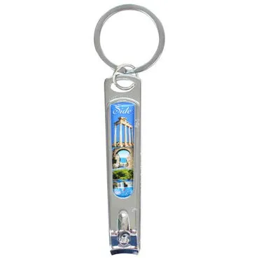 Side Themed Customised Metal Epoxy Nail Clipper 16x80x15 mm - 7