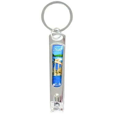 Side Themed Customised Metal Epoxy Nail Clipper 16x80x15 mm - 8