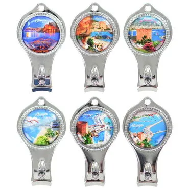 Toptan Alanya Temalı Myros Tırnak Makası 60x32x14 mm - 2