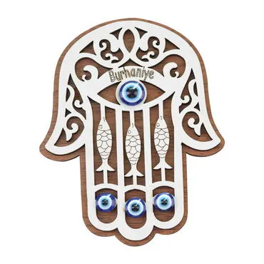 Burhaniye Themed Wooden Engraved Souvenir Fridge Magnet - 10