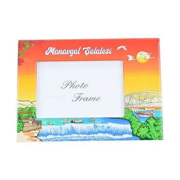 Manavgat Themed Epoxy Photo Frame Travel Souvenir 10x15 Cm
