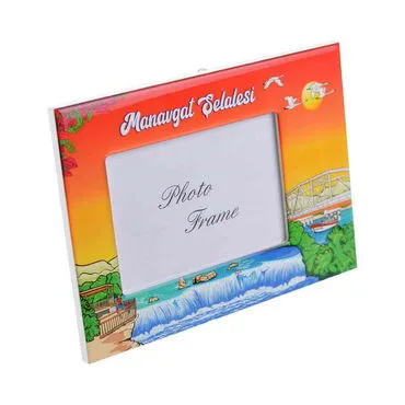 Manavgat Themed Epoxy  Photo Frame Travel Souvenir 10x15 Cm - Standart - 2