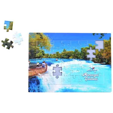 Manavgat Themed Customised Paper Jigsaw Puzzle 130x180 mm - Standart - 2