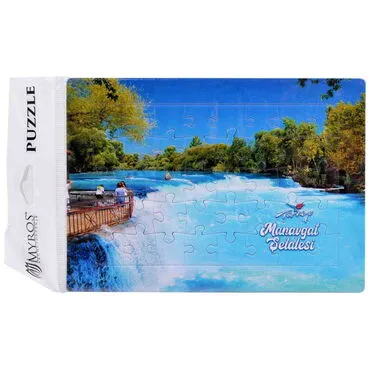Manavgat Themed Customised Paper Jigsaw Puzzle 130x180 mm - Standart - 3