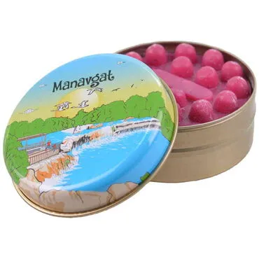 Manavgat Themed Custom Print Metal Tin Soap Box - 2