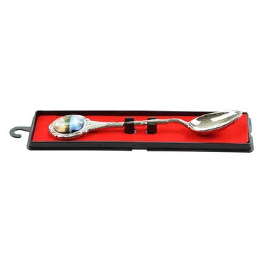 Manavgat Themed Collectible Souvenir Metal Tea Spon With Giftbox 25x130 mm - Standart - 4