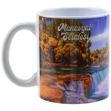 Toptan Manavgat Temalı Seramik Özel Baskılı Kupa 80x95 mm - 6